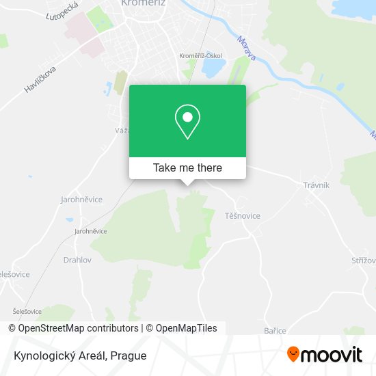 Kynologický Areál map