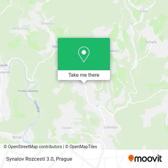 Карта Synalov Rozcestí 3.0