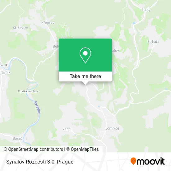 Карта Synalov Rozcestí 3.0