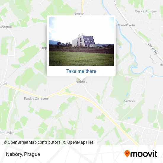 Карта Nebory