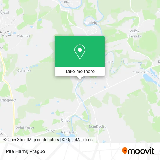 Карта Pila Hamr