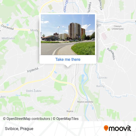 Карта Svibice