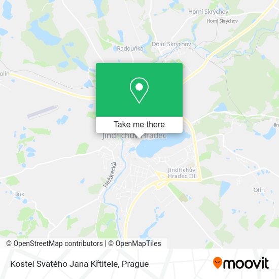 Kostel Svatého Jana Křtitele map