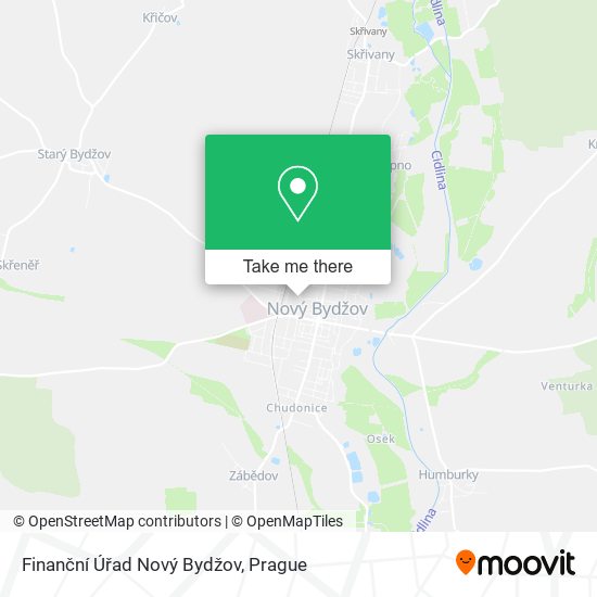 Finanční Úřad Nový Bydžov map