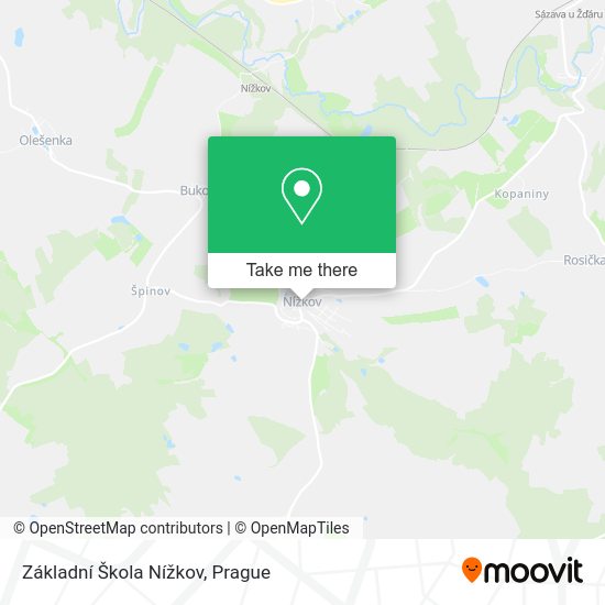 Základní Škola Nížkov map