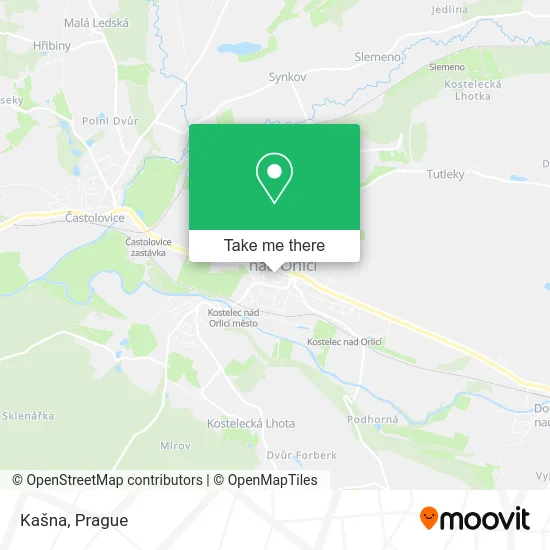 Карта Kašna