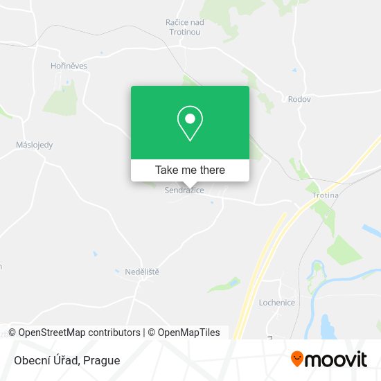 Obecní Úřad map