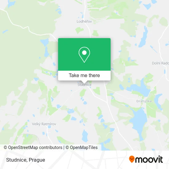Карта Studnice