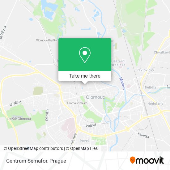 Карта Centrum Semafor