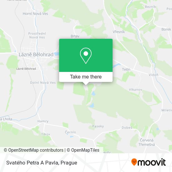 Svatého Petra A Pavla map