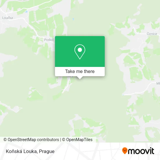 Карта Koňská Louka