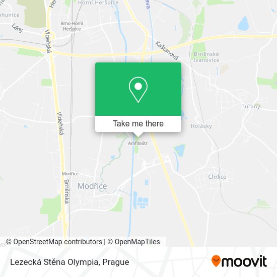 Lezecká Stěna Olympia map