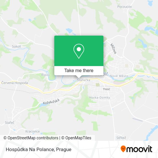Hospůdka Na Polance map