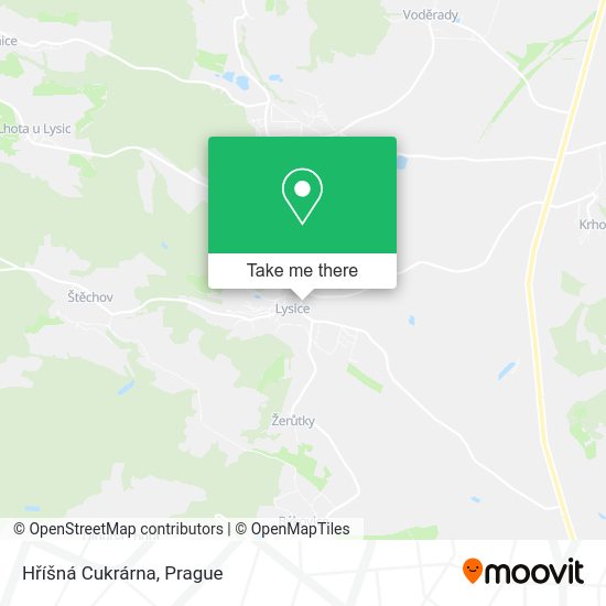 Hříšná Cukrárna map