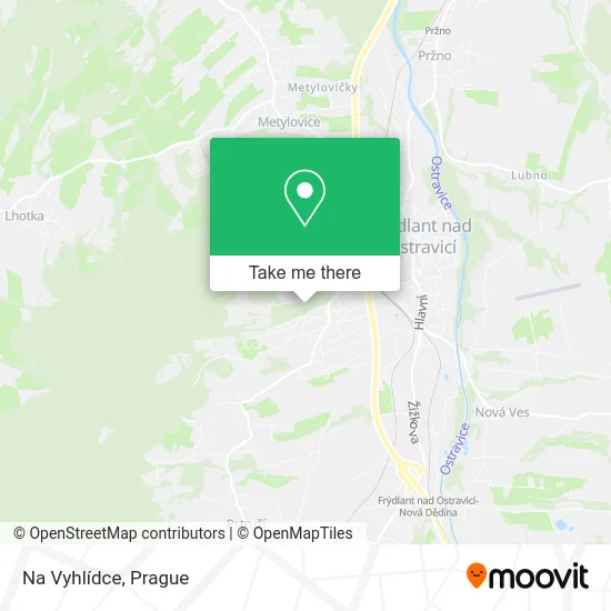 Карта Na Vyhlídce