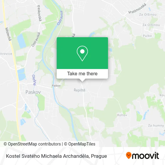 Карта Kostel Svatého Michaela Archanděla