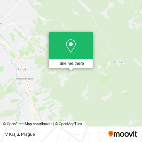 V Kraju map