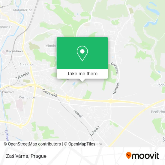 Карта Zašívárna