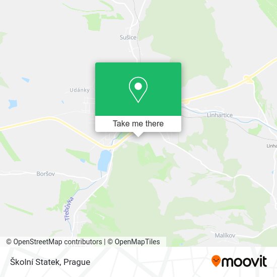 Карта Školní Statek