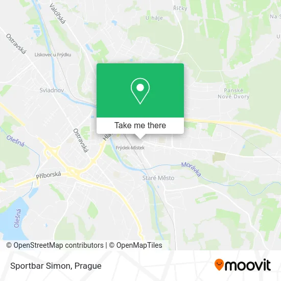 Карта Sportbar Simon