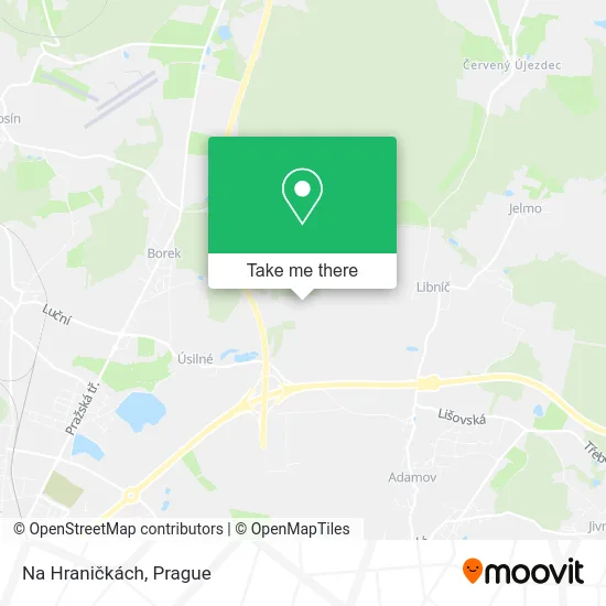 Карта Na Hraničkách