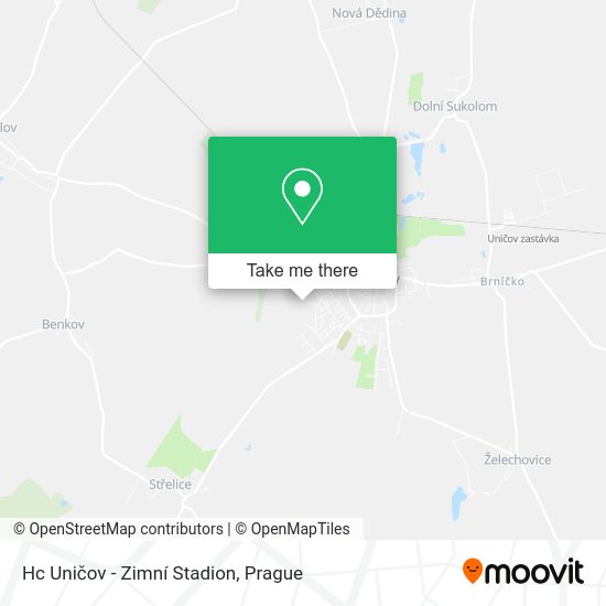 Hc Uničov - Zimní Stadion map