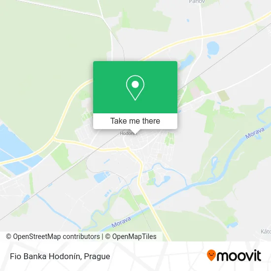 Карта Fio Banka Hodonín