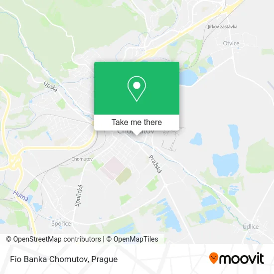 Карта Fio Banka Chomutov