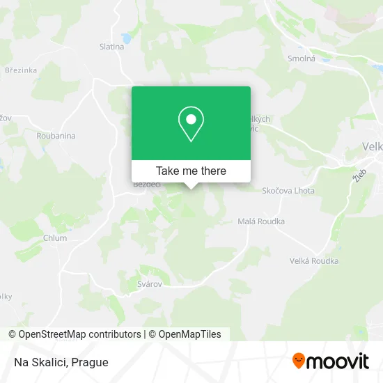 Карта Na Skalici