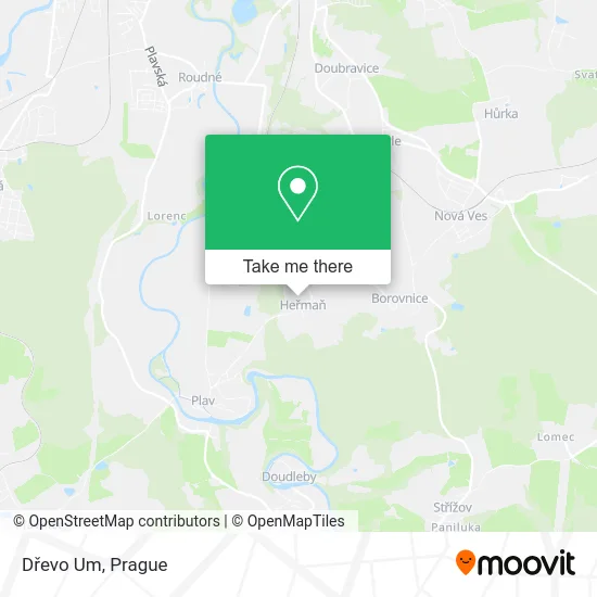 Карта Dřevo Um