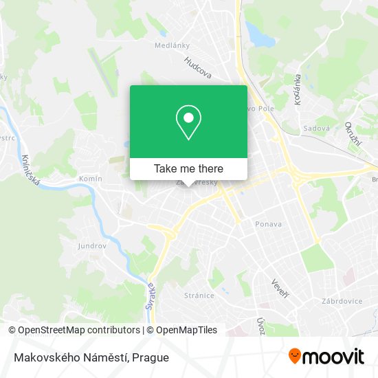 Makovského Náměstí map