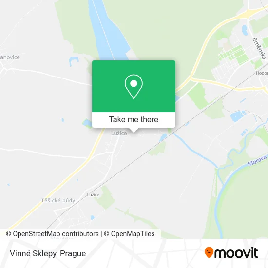 Карта Vinné Sklepy