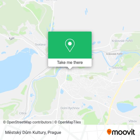 Městský Dům Kultury map