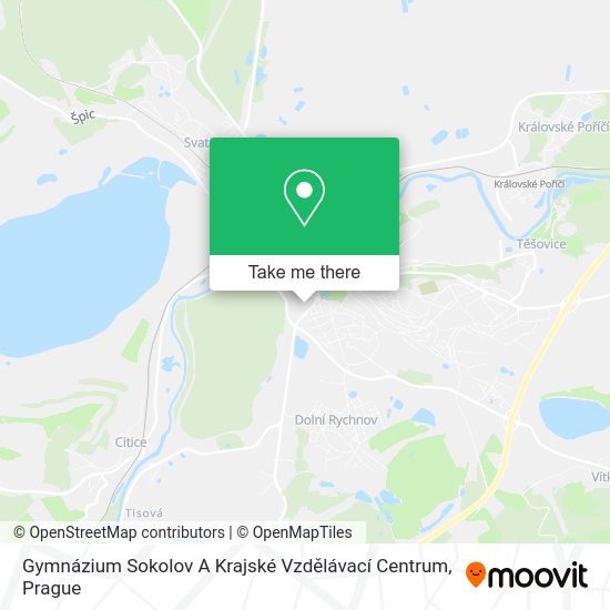 Gymnázium Sokolov A Krajské Vzdělávací Centrum map