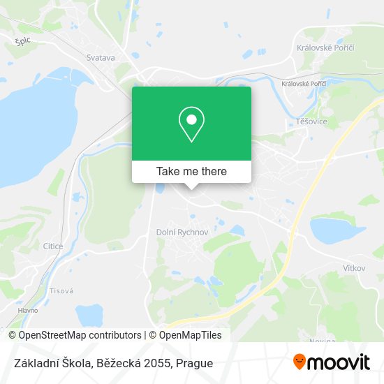 Základní Škola, Běžecká 2055 map