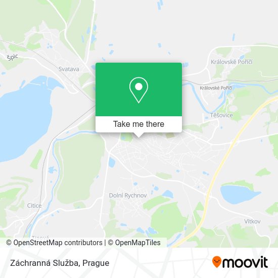 Карта Záchranná Služba