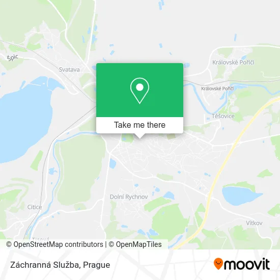 Карта Záchranná Služba