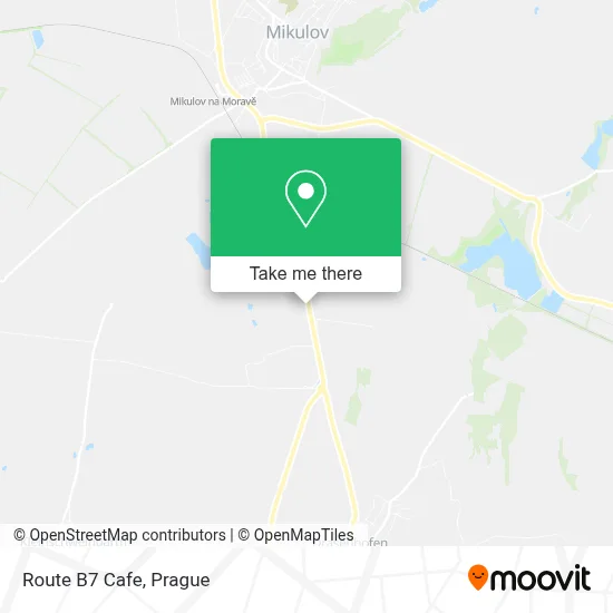 Route B7 Cafe map
