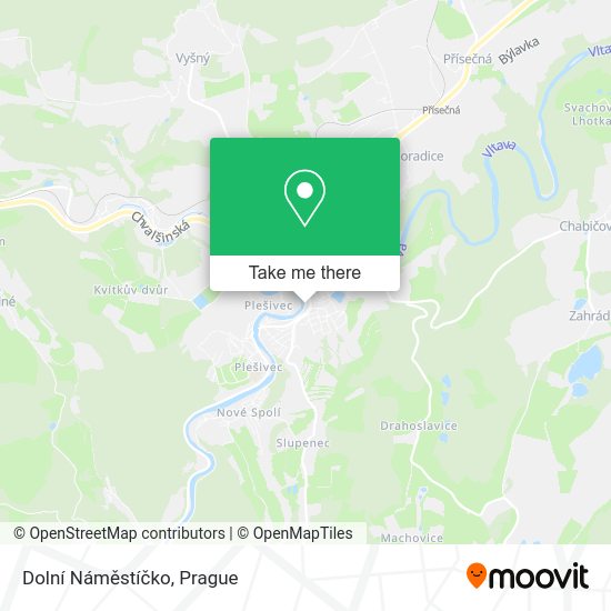 Dolní Náměstíčko map
