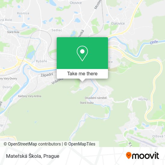 Mateřská Škola map