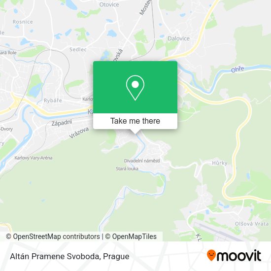 Altán Pramene Svoboda map