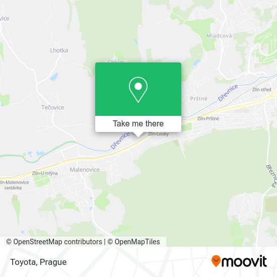 Toyota map