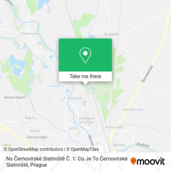 Ns Černovírské Slatiniště Č. 1: Co Je To Černovírské Slatiniště map