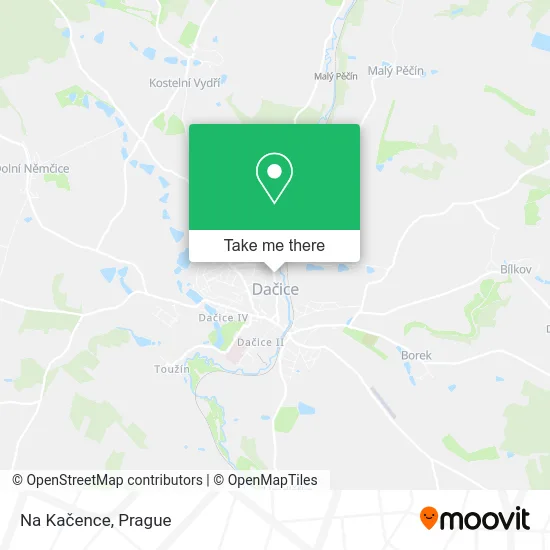 Карта Na Kačence