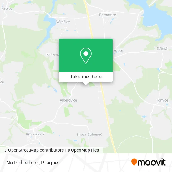 Карта Na Pohlednici