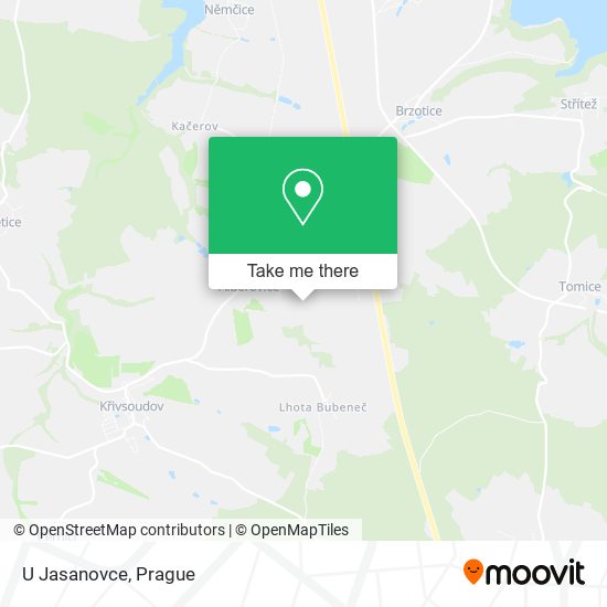 Карта U Jasanovce