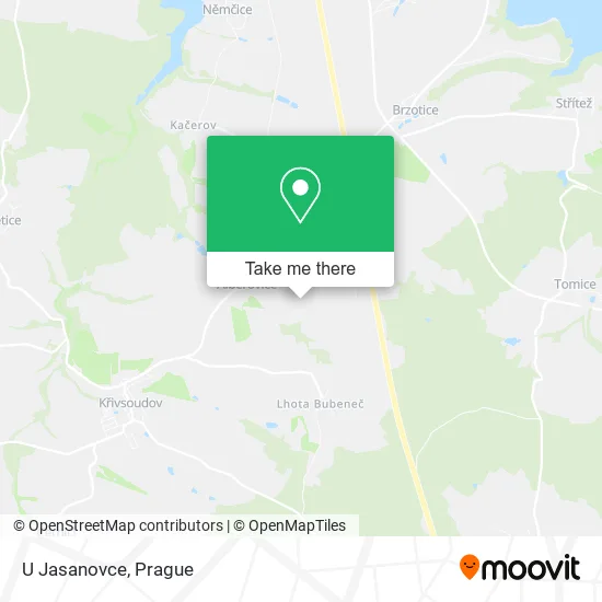 Карта U Jasanovce