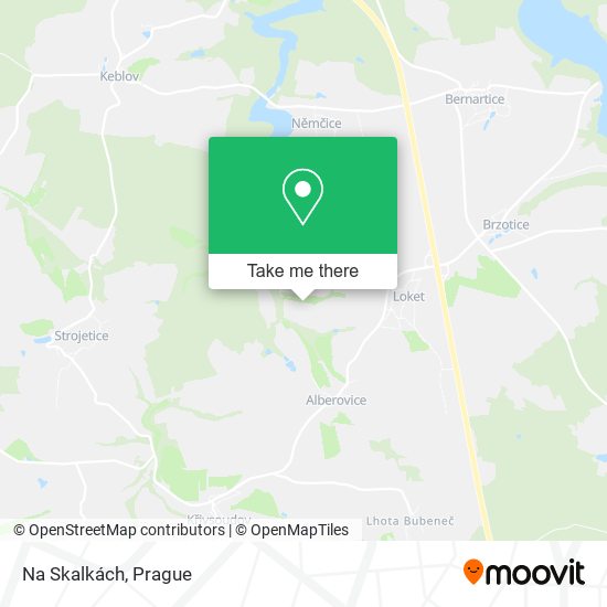 Карта Na Skalkách