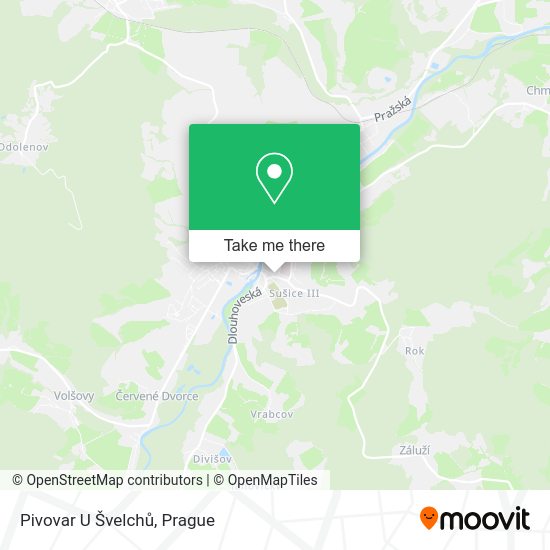 Pivovar U Švelchů map