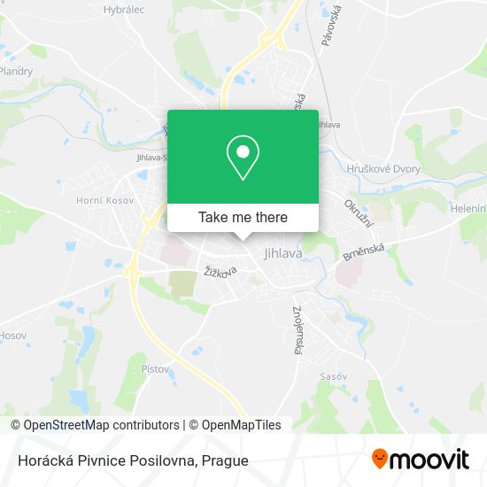 Horácká Pivnice Posilovna map